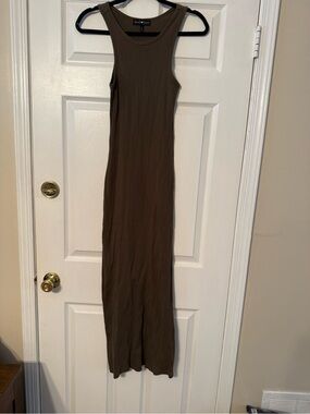 Derek Heart Olive Tank Maxi Dress